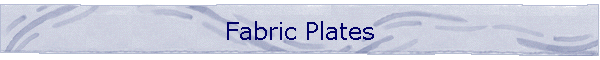 Fabric Plates