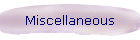 Miscellaneous